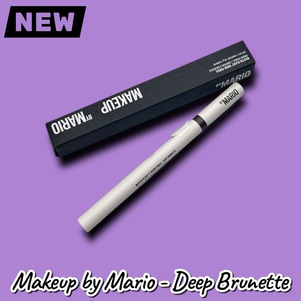 New in Box – Makeup by Mario Master Blade Brow Pencil | Shade: Deep Brunette